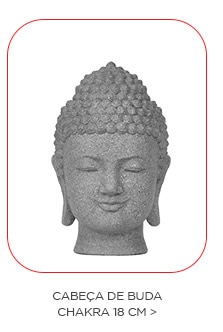 Cabeça Buda Decorativa
